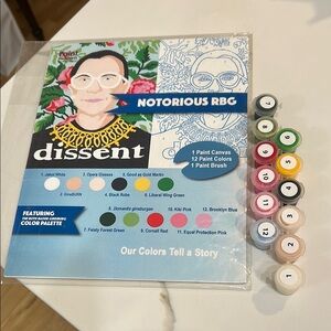 Notorious RBG Paint by Numbers Kit